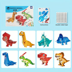 DIY Origami Toys For Children Puzzle 3D Models Kindergarten