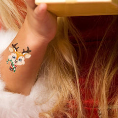 30 Sheets Christmas Theme Waterproof Temporary Tattoo Sticker