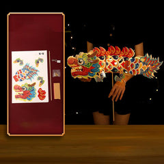 Dragon Dance DIY Material Bag For Year of the Dragon Decoration