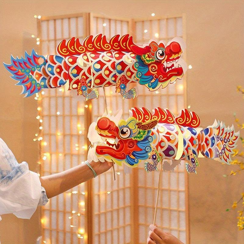 Dragon Dance DIY Material Bag For Year of the Dragon Decoration