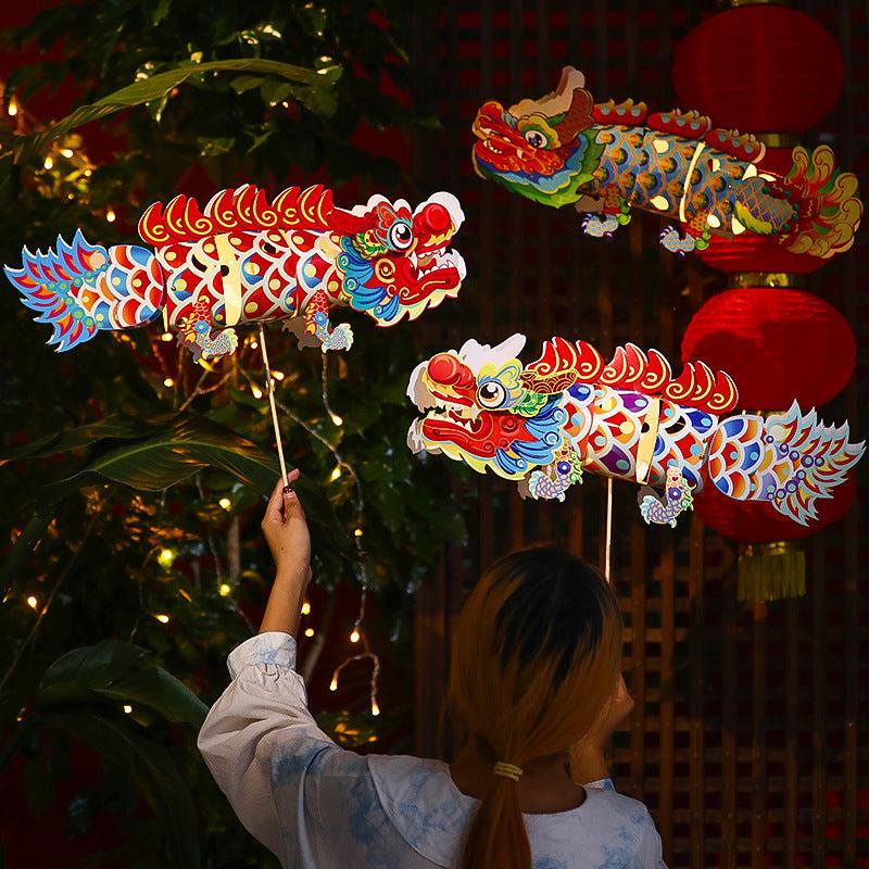 Dragon Dance DIY Material Bag For Year of the Dragon Decoration