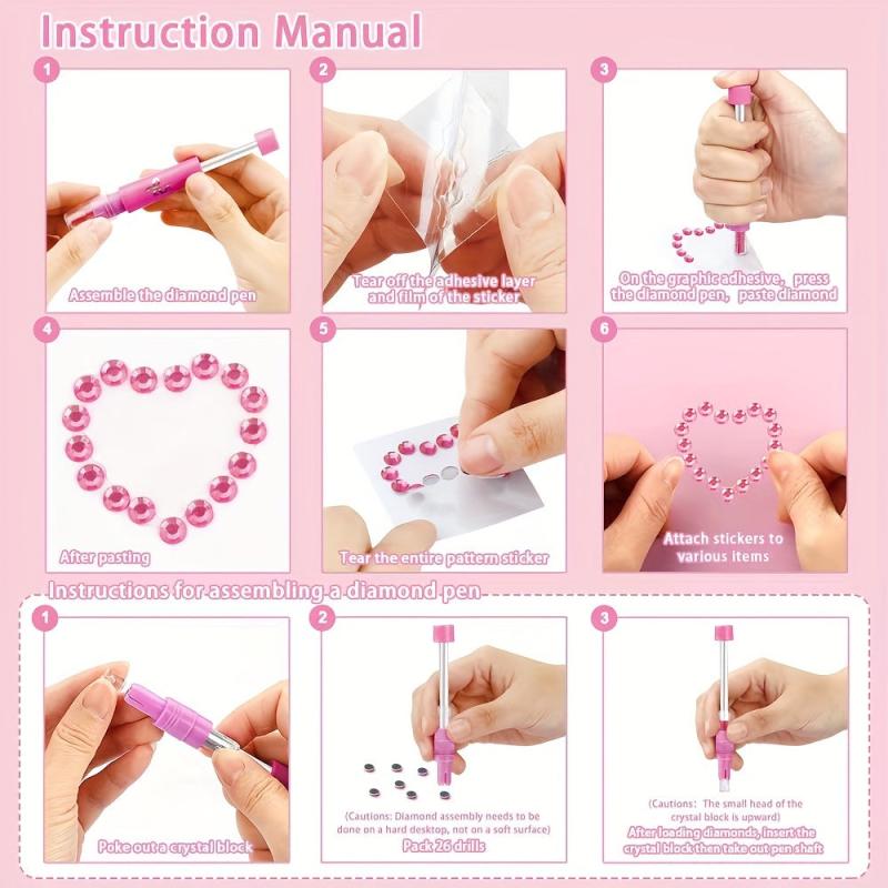 Rhinestone Pens DIY Accessories Nail Stickers Machine