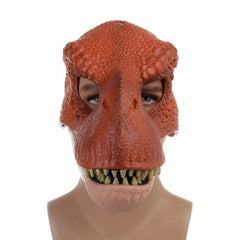 Men's Dinosaur Mask Latex Party Props Dress Up Mask