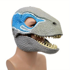 Men's Dinosaur Mask Latex Party Props Dress Up Mask