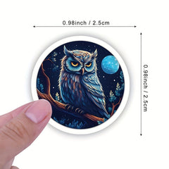 500pcs Owl Stickers Vinyl Stickers Water Bottles Laptop Car Bike Decor