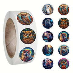 500pcs Owl Stickers Vinyl Stickers Water Bottles Laptop Car Bike Decor