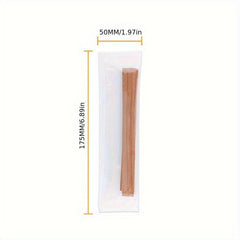 10pcs DIY Wooden Wax Core Aromatherapy Wax Wooden Wick
