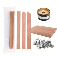 10pcs DIY Wooden Wax Core Aromatherapy Wax Wooden Wick
