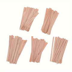 10pcs DIY Wooden Wax Core Aromatherapy Wax Wooden Wick