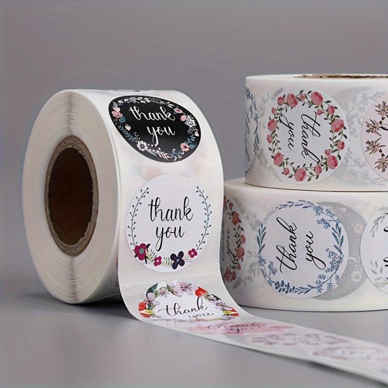 500pcs Thank You Sealing Stickers for Gift Packaging Decoration