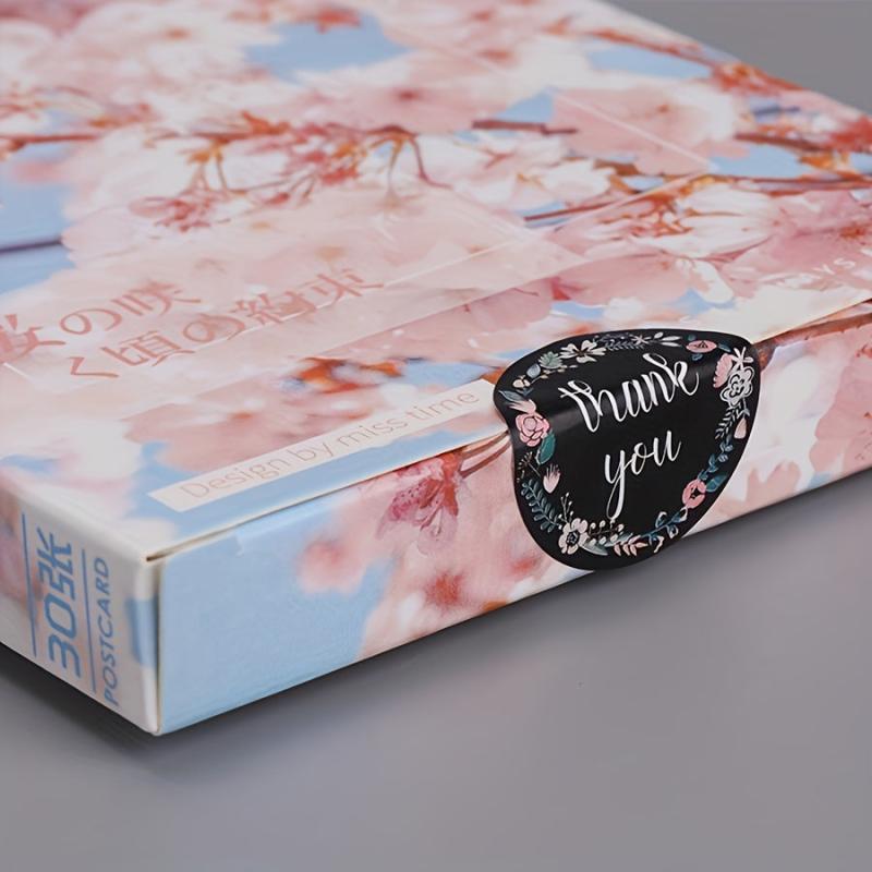 500pcs Thank You Sealing Stickers for Gift Packaging Decoration