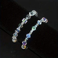 Colorful Square Sugar Crystal Bracelet for Women