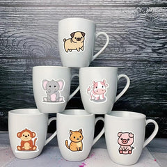 100pcs Cartoon Animal Graffiti Stickers For Luggage Notebook Skateboard