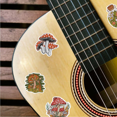 50pcs Waterproof Decorative Stickers for Suitcases Skateboards Laptops Cups