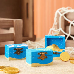 Small Wooden Box With Hinged Lid Paintable Treasure Box