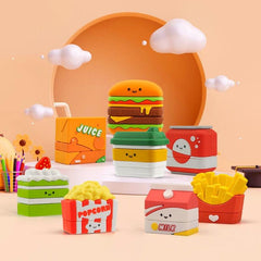 Children's Name Stamp Cartoon Schoolbag Books Children's Name Seal