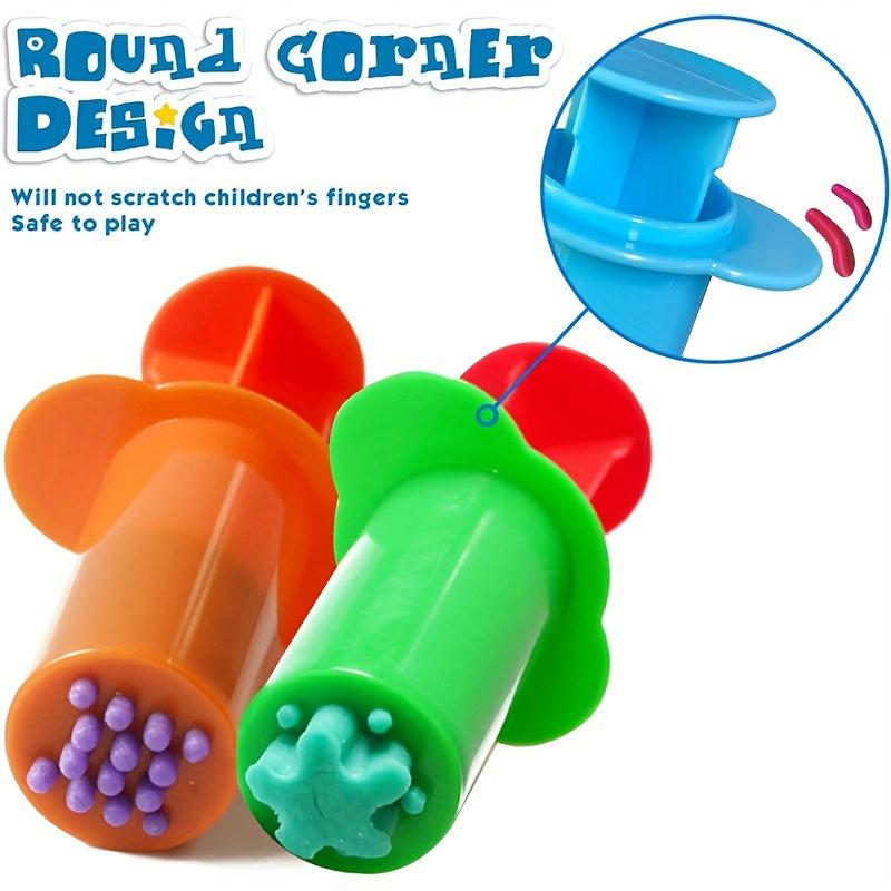 Clay Dough Tools Set Non-Toxic Modeling Dough Extruders Set