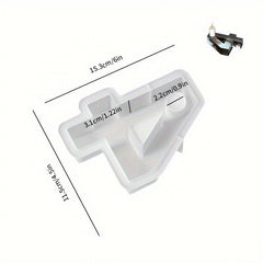 1pc Arabic Number Candlestick Silicone Mold DIY Drop Glue Resin Number 1234