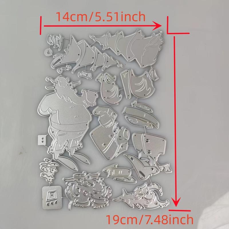 1pc Christmas Metal Cutting Dies Set DIY Scrapbooking Card Album Crafts Stencil