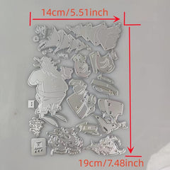 1pc Christmas Metal Cutting Dies Set DIY Scrapbooking Card Album Crafts Stencil