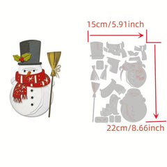 1pc Christmas Metal Cutting Dies Set DIY Scrapbooking Card Album Crafts Stencil