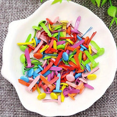 100pcs Mini Metal Brads Fasteners for Paper Crafts