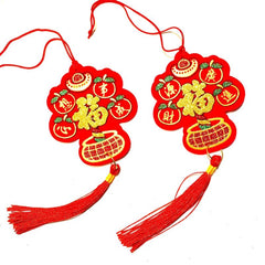 5pcs Double-sided Potted Pendant Decoration