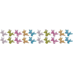 Glitter Resin 3D Mini Deer Figurines - Christmas Applique Nail Art Decor