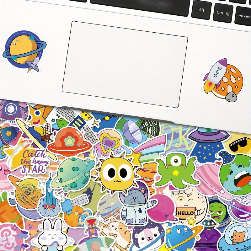 50pcs Planet Stickers Vinyl Waterproof Stickers For Teens