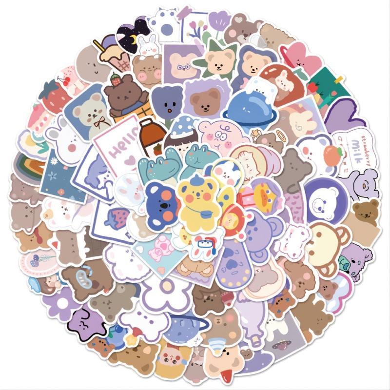 90 Fresh Graffiti Waterproof Stickers - Removable Without Glue
