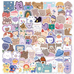 90 Fresh Graffiti Waterproof Stickers - Removable Without Glue