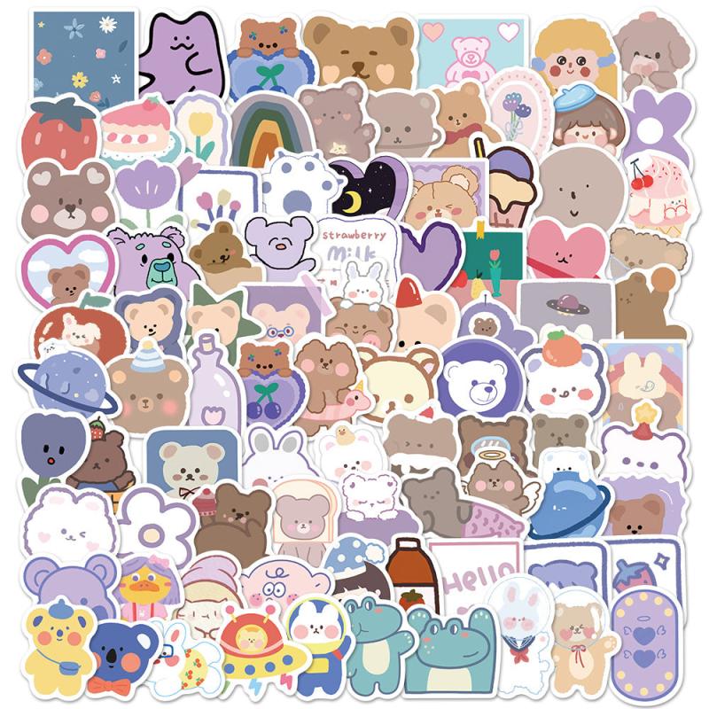 90 Fresh Graffiti Waterproof Stickers - Removable Without Glue