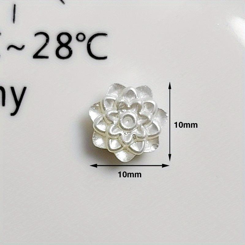 10 Pcs Flat Back Cabochons for Phone Case & Jewelry Making