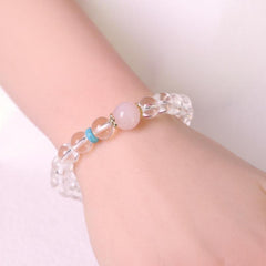 Crystal Pink Bracelet Gothic Boho Fashionable Bracelet