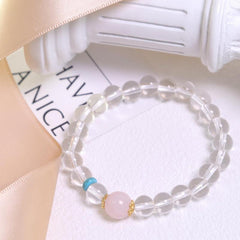 Crystal Pink Bracelet Gothic Boho Fashionable Bracelet