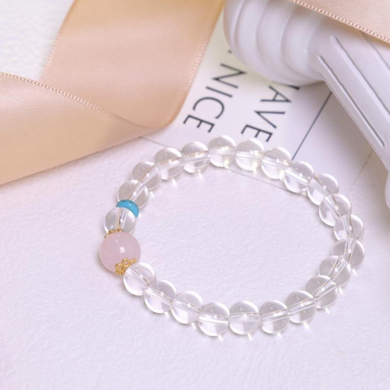 Crystal Pink Bracelet Gothic Boho Fashionable Bracelet