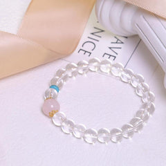 Crystal Pink Bracelet Gothic Boho Fashionable Bracelet