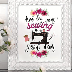 Floral Craft Room Decor 1pc Sewing Gift for Her