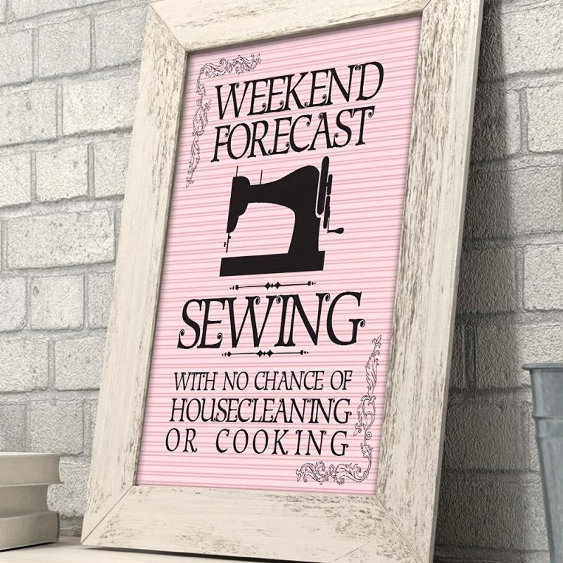 Craft Room Decor: Quilter Art Print - Unframed
