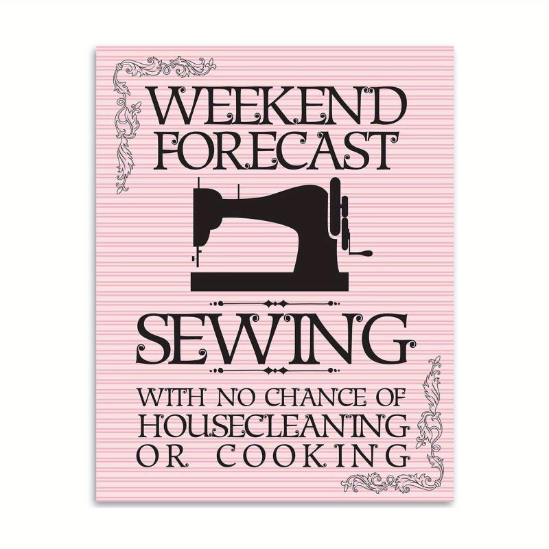 Craft Room Decor: Quilter Art Print - Unframed