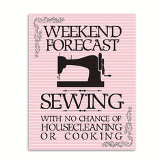 Craft Room Decor: Quilter Art Print - Unframed