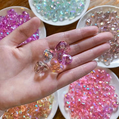 20pcs Colorful Rabbit Beads for Jewelry Making DIY Crafts