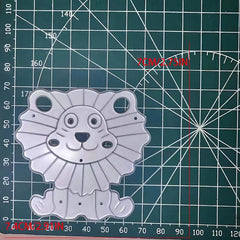 1pc Lion DIY Metal Carbon Steel Mold Paper Art Etching Cutting Dies