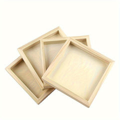Small Wooden Serving Tray For DIY Home Decor