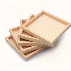 Small Wooden Serving Tray For DIY Home Decor