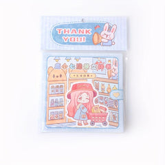 3D Cartoon Household Sticker Book - Little Seven Landscaping