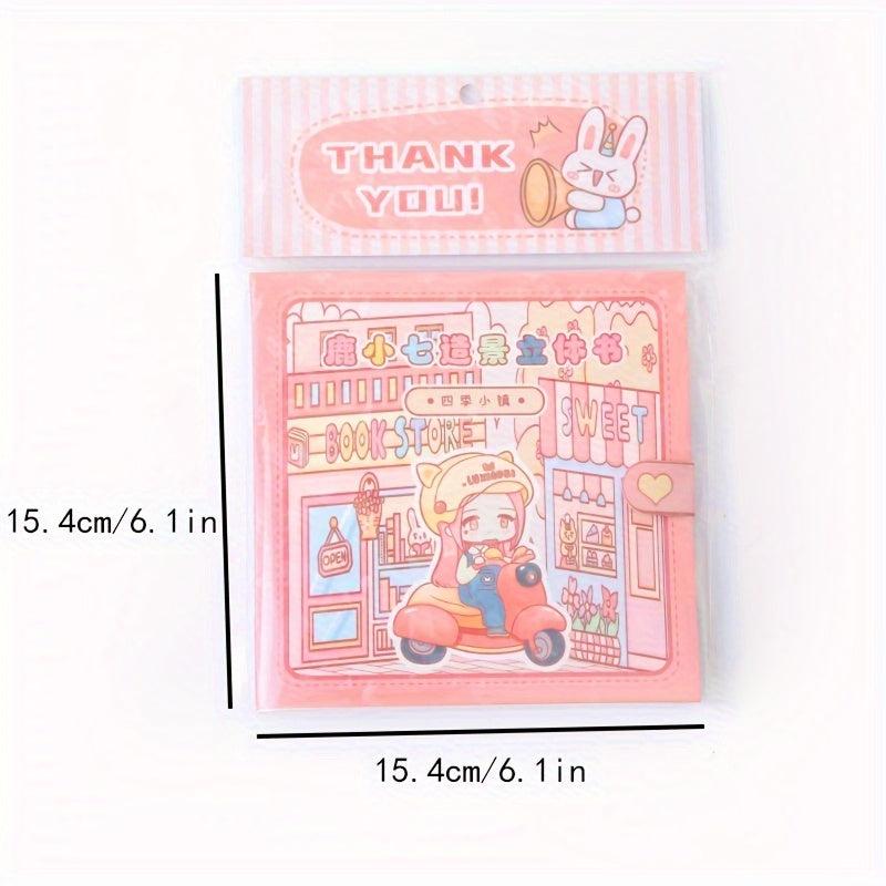 3D Cartoon Household Sticker Book - Little Seven Landscaping