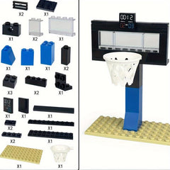 Countdown Basketball Holder Timing Card Sports Toy