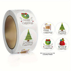 500pcs Christmas Stickers Reward Label Toys Cartoon