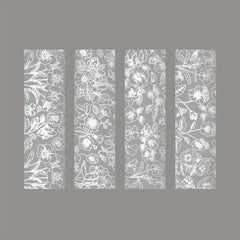 20pcs Flower DIY Decorative Backing Paper for Scrapbooking Stamping